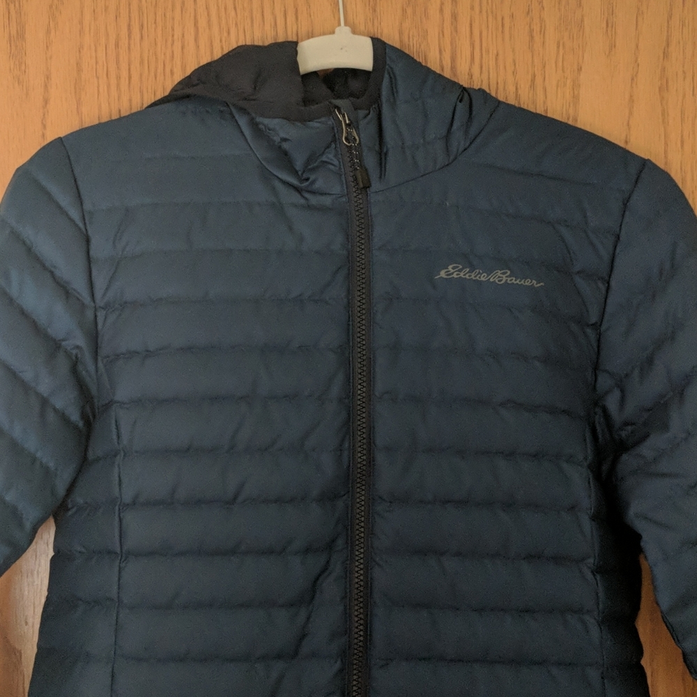 Eddie Bauer 650 long puffer jacket